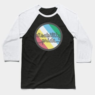 Disability pride circle Baseball T-Shirt